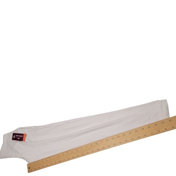 COMFYFOREVER Women's Comfy Leggings One Size High Waist Stretch Pants White - Picture 8 of 8